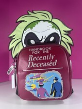 Loungefly 2020 Fall Virtual Con Beetlejuice With Handbook Backpack LE 450