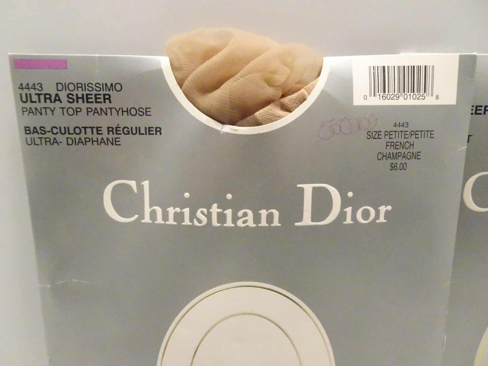 LOT 4 Christian Dior + Givenchy Size A Gold Gray Black Orchid Vintage ++ thumbnail 4