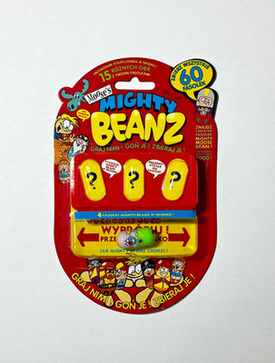 Mighty Beanz Series 1   Factory Sealed Pack   Rare Collectible