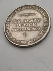 1981 Silver Trade unit U.S. Assay Office San Francisco 1 oz .999 Silver Round