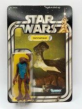1979 Vintage Star Wars Hammerhead 21 Back Unpunched Clear Bubble MOC NICE