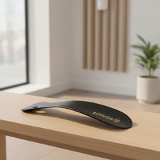 Ergonomic Metal Shoe Horn - Portable 7.5'' Travel Helper for Men, Women, Kids
