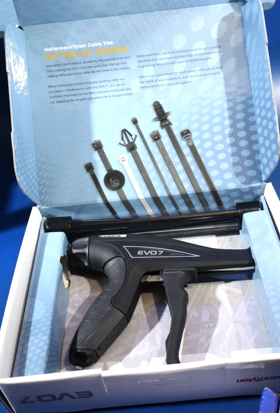 EVO7 Hellermanntyton Hand Tool 110-70083 18-80lb Tension & Cut Off Tool