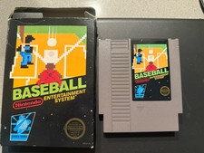 Nintendo Entertainment System Baseball Game 1985