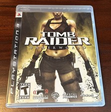 TOMB RAIDER: UNDERWORLD (Sony PlayStation 3, 2014) CIB w/Manual~MINT Condition!