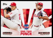 2023 Topps Aaron Nola / Zack Wheeler 12P-10 One-Two Punch Philadelphia Phillies
