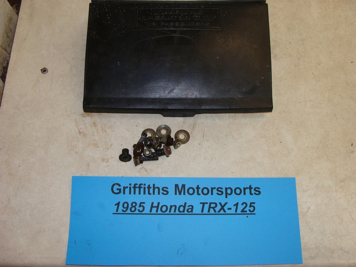 1986 84-86 HONDA TRX125 FOURTRAX oem trunk lid flap door with