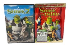 Shrek 2 and Shrek 3 DVD  FS Movies Dreamworks Fast Free Shipping