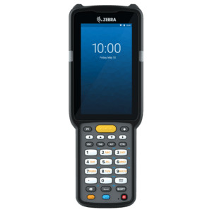 Zebra MC3300x, 2D, SR, SE4770, 10,5cm (4''), Func. Num., Gun, BT, WLAN, NFC, And
