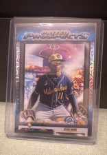 2025 Bowman Draft - Prized Prospects Brewers Jesus Made #PP-16 Mojo Refractor 