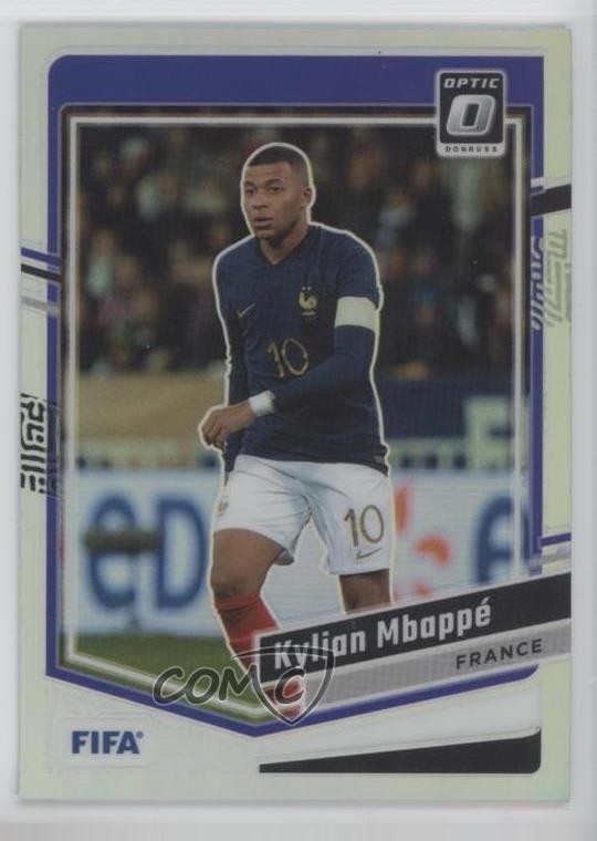 2023-24 Panini Donruss FIFA Optic Holo Prizm Kylian Mbappe #17 u0u