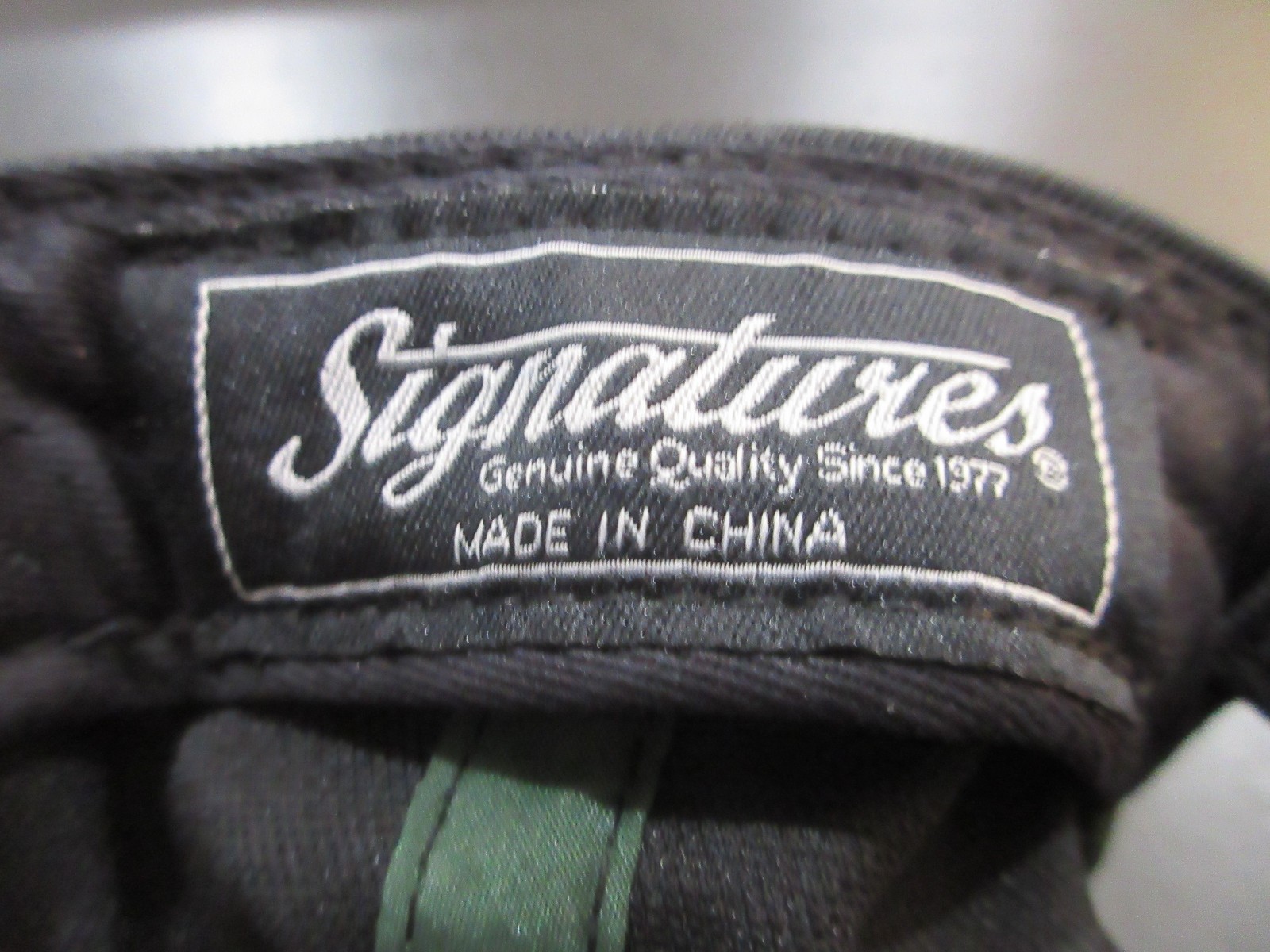 Michigan State Spartans Hat Cap Strap Back Black College Football Logo Mens view 8