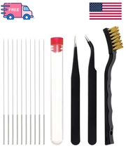 3D Printer Nozzle Cleaning Kit -13 Pieces 3D Print Nozzle Cleaner Tools 0.4Mm...