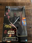 Star Wars Episode 1 Darth Maul Electronic Talking 12" Action Figure 1999 Vintage