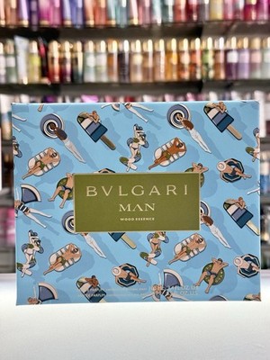 BVLGARI MAN WOOD ESSENCE 3.4 oz + 15 ML  EDP Eau De Parfum Spray SET
