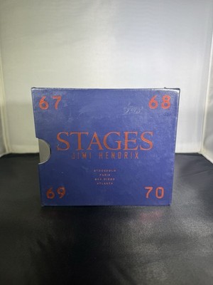 Jimi Hendrix Stages 4 Disc Collection CD Box Set Awesome Condition