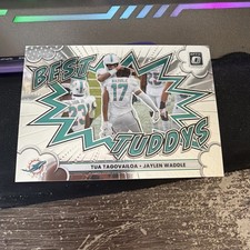 2025 Panini Donruss Optic - Best Tuddys Tua Tagovailoa, Jaylen Waddle #5