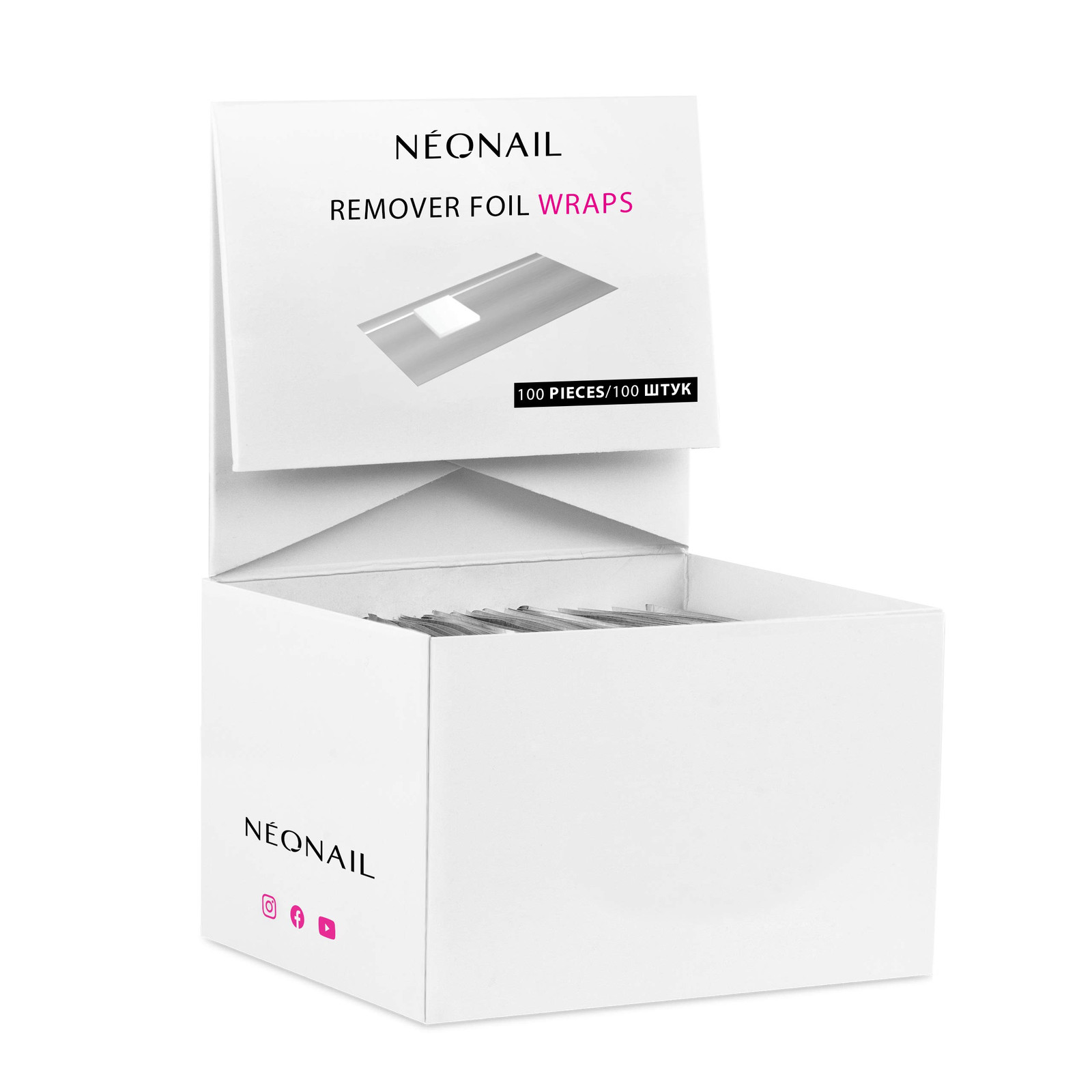 NONAIL Foil Nail Wraps - 100 pz. (k6c)
