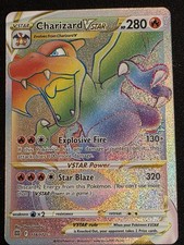 Charizard VSTAR 174/172 Brilliant Stars Rainbow Secret Rare Pokemon Card