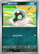 Shroodle Surging Sparks 120/191 Common Pokemon Near Mint Pokemon Card