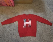 Boys Tommy Hilfiger Patriotic H Sweater Size 5