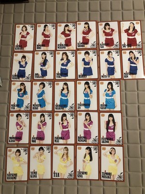 Ebisu Muscats Fc Limited Halloween Live Full Comp Set Of Photos Sold Individual
