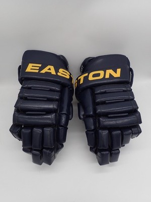 MIC St Louis Blues NHL Team Issue Easton Vintage Pro Stock Gloves 14 NEW Stewart