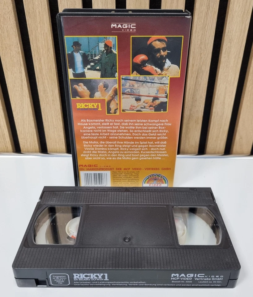 Ricky 1: In Heart to Win - Magic Video - Michael Michaud - VHS - Bild 2 von 2
