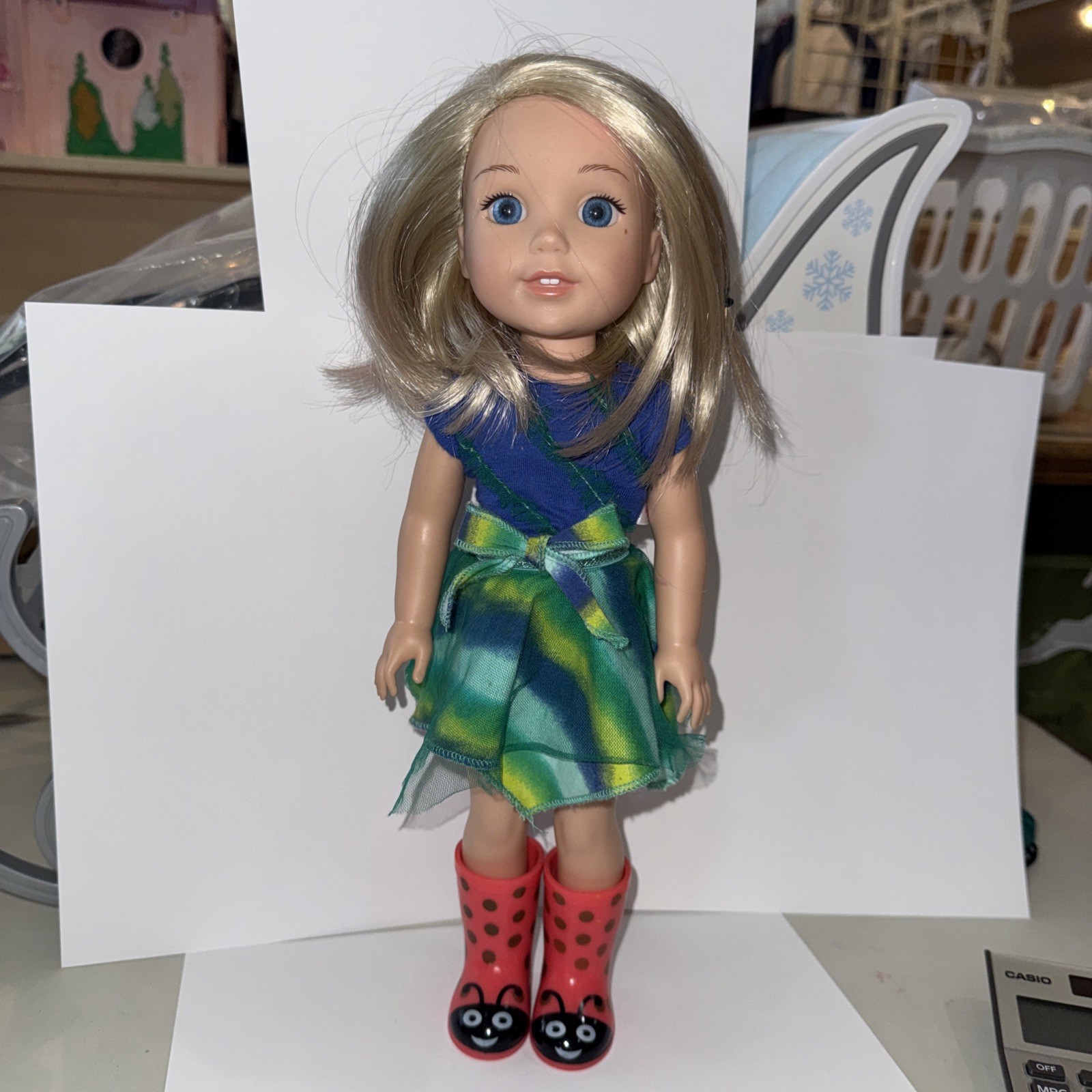 American Girl Wellie wisher Doll Camille Guc