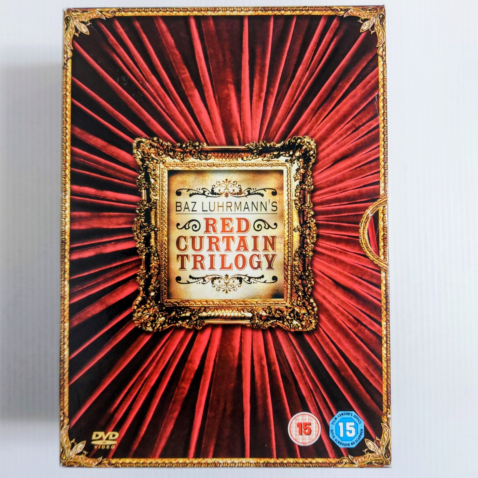 Baz Luhrmann's Red Curtain Trilogy DVD Bundle Musical Moulin Rouge Romeo+Juliet