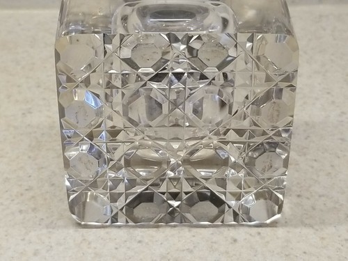 Early John Grinsell and Sons calamaio argento con marchio britannico 3" x 3" x 3 1/4" - Foto 5 di 9
