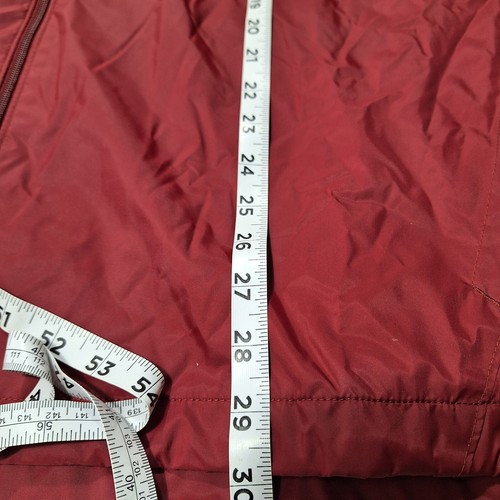 Atlanta Braves Rain Jacket Men XXL Red Columbia Hood 150th anniversary - Picture 6 of 9