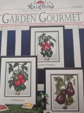 Stoney Creek cross stitch "Garden Gourmet" ; 8 beautiful designs