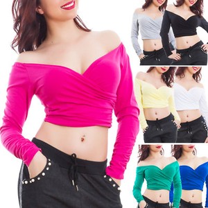 maglia scollata donna