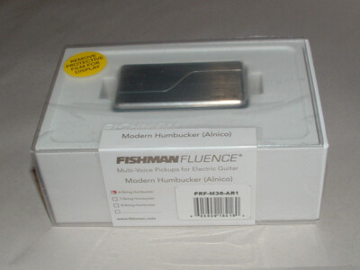 Fishman Fluence PRF-M36-AR1 6 String Modern Humbucker Alnico 3 Voices STAINLESS