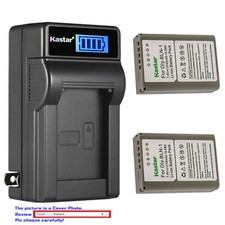 Kastar Battery LCD Wall Charger for Olympus BLN-1 Olympus OM-D E-M5 Mark II