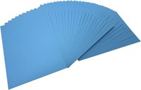 Folia Fotokarton 300G/M², 50X70Cm 25 Bogen, Mittelblau