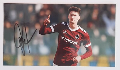 * Tomas Cvancara * Original signiertes Foto 10 x 18 cm * Sparta Prag *
