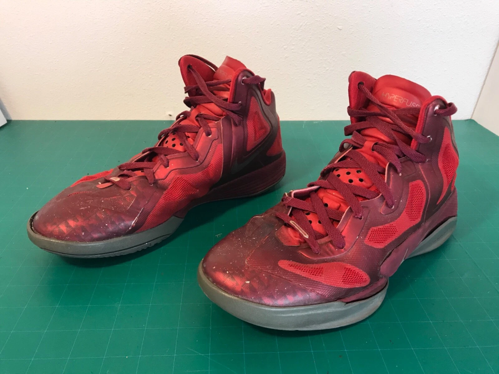 Nike Zoom Hyperfuse Supreme Red 469757 600 homme taille États Unis 11,5
