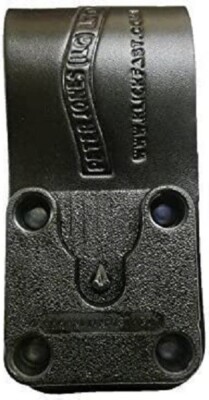 Polizei Klick Fast Gürtel Dock für 50mm Gürtel Short Drop von Peter Jones