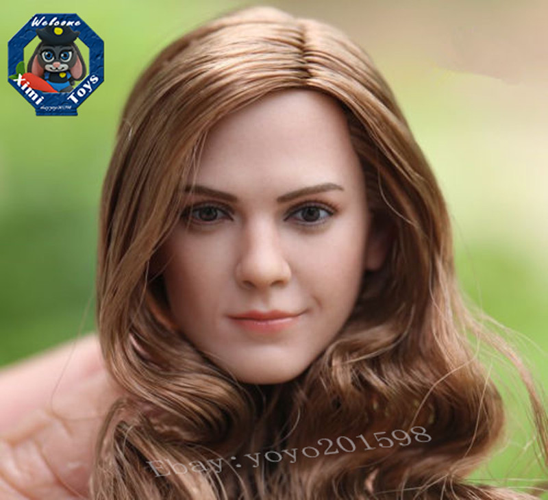 Custom 16th Harry Potter Emma Watson Hermione Head Sculpt For 12hot Toys Body