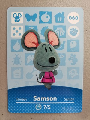 Carta Amiibo Flora #274 Animal Crossing Serie 3 - Autentica Nintendo - Mai Scansionata - Nuova