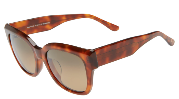 Maui Jim Siren Song Polarized Sunglasses 801-10K Koa Tortoise