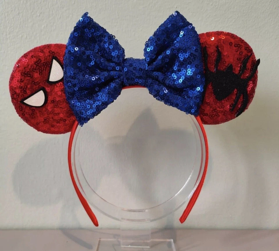 Vengadores / Marvel Parques Disney Diadema Mickey Mouse Orejas Sin Arco Foto 4 de 4