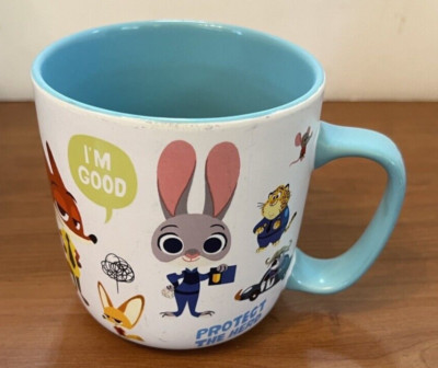 Disney Store PROTECT THE HERD Mug Cup Characters Collectible 24oz. EUC