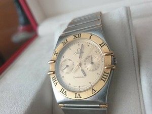 OMEGA Constellation Day Date watch 18K GOLD & STEEL Swiss ...