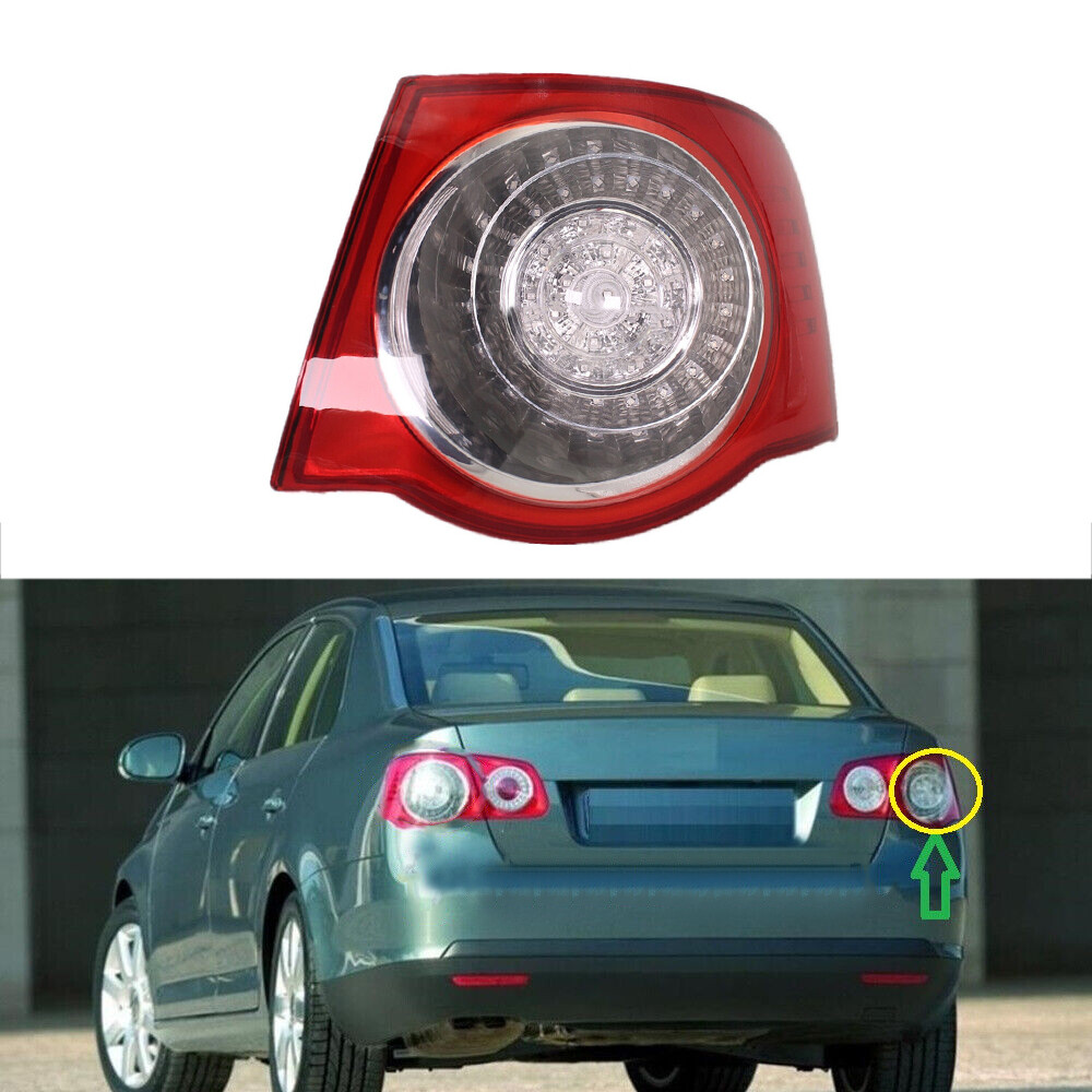 Outer Rear LED Tail Light Lamp Right 1K5945096 For VW Jetta 5 MK5