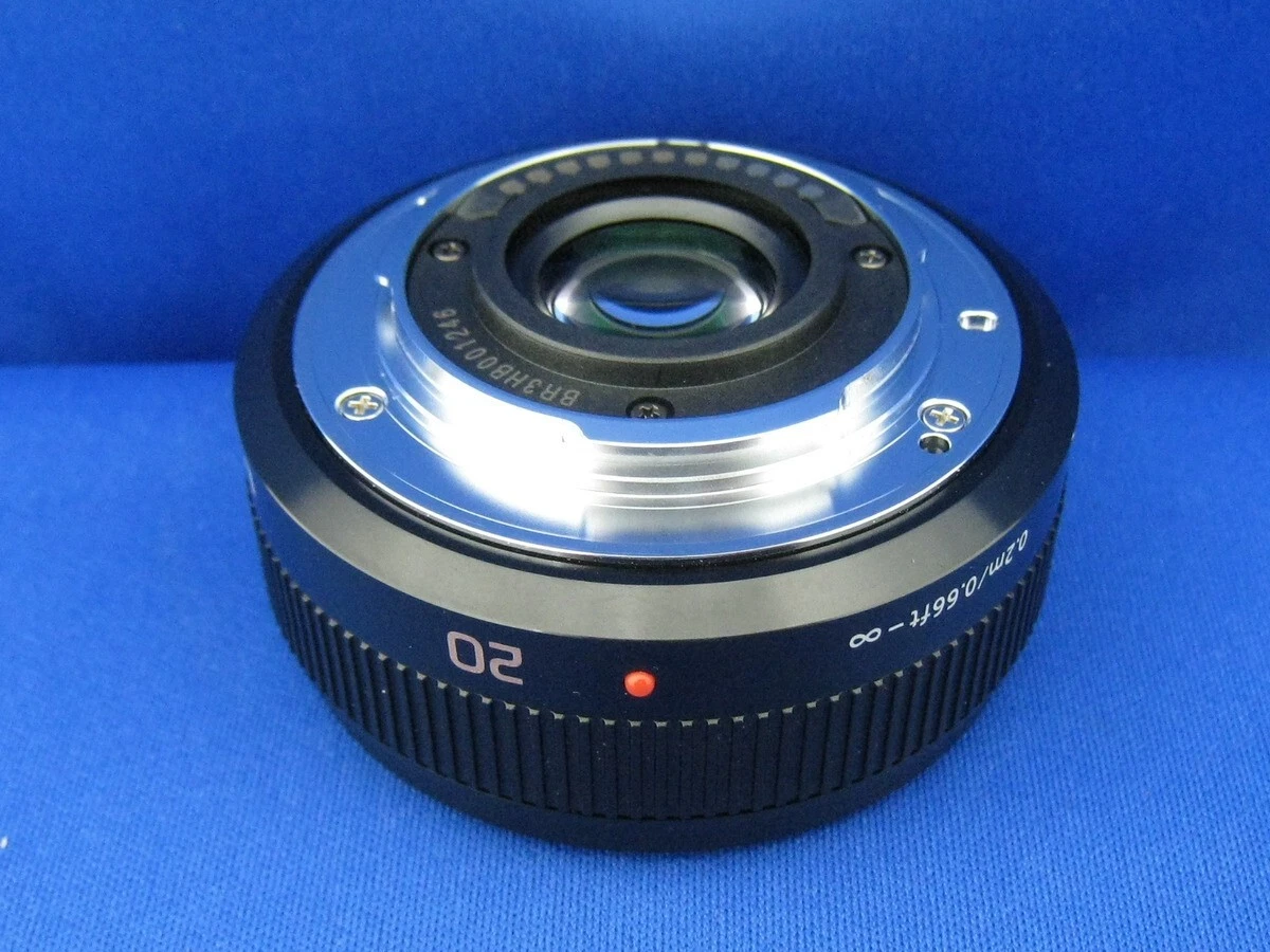 Panasonic LUMIX G 20mm F/1.7 II ASPH. H-H020A Black from Japan