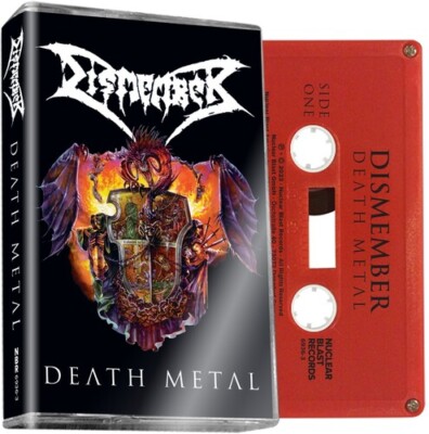 Dismember - Death Metal - Red [New Cassette] Colored Cassette , Red, Rmst
