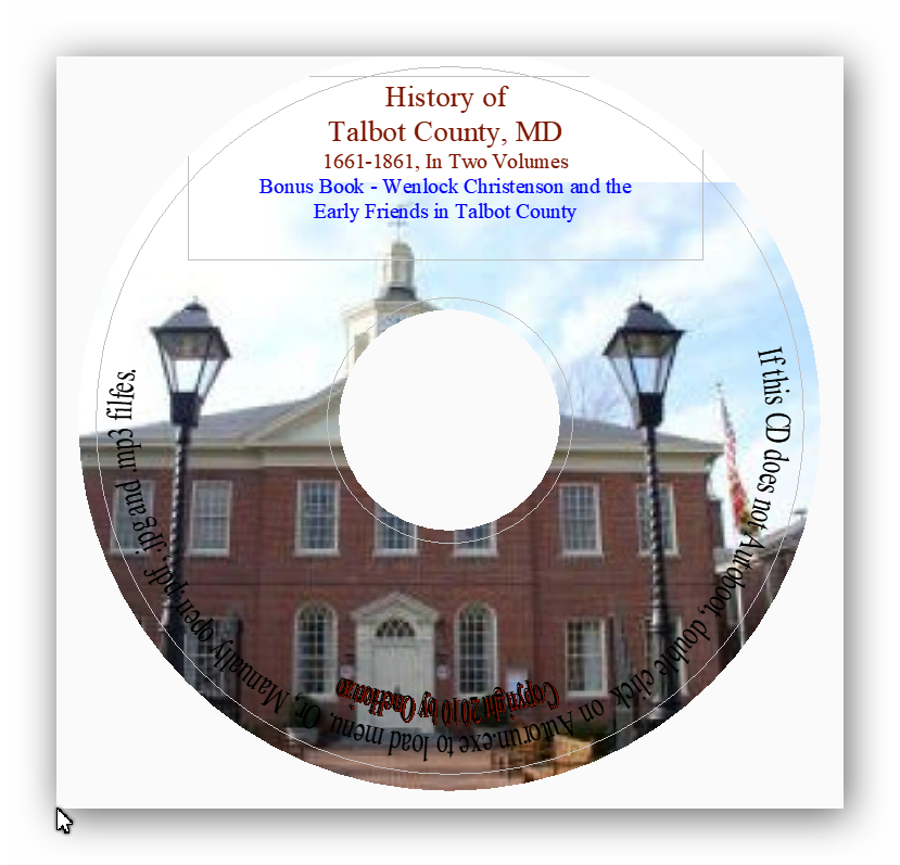 Talbot County Maryland History MD Genealogy eBay